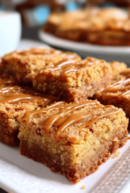 Biscoff Cookie Butter Blondies