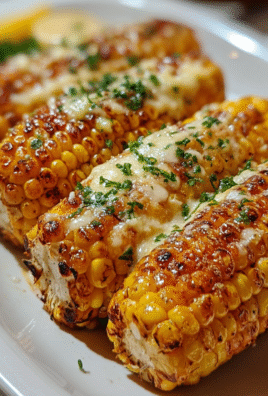 Cheesy garlic butter corn