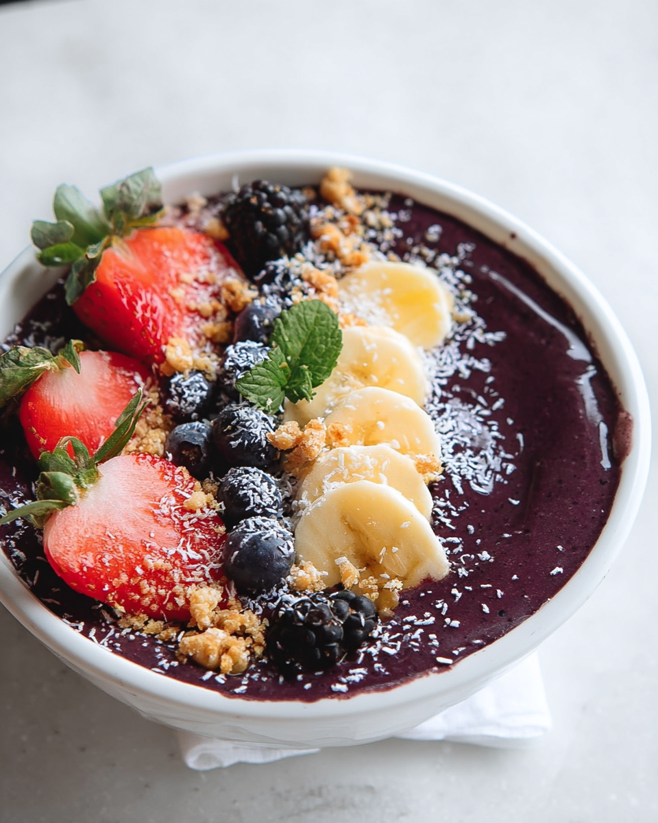 Fresh Açaí Breakfast Bowl
