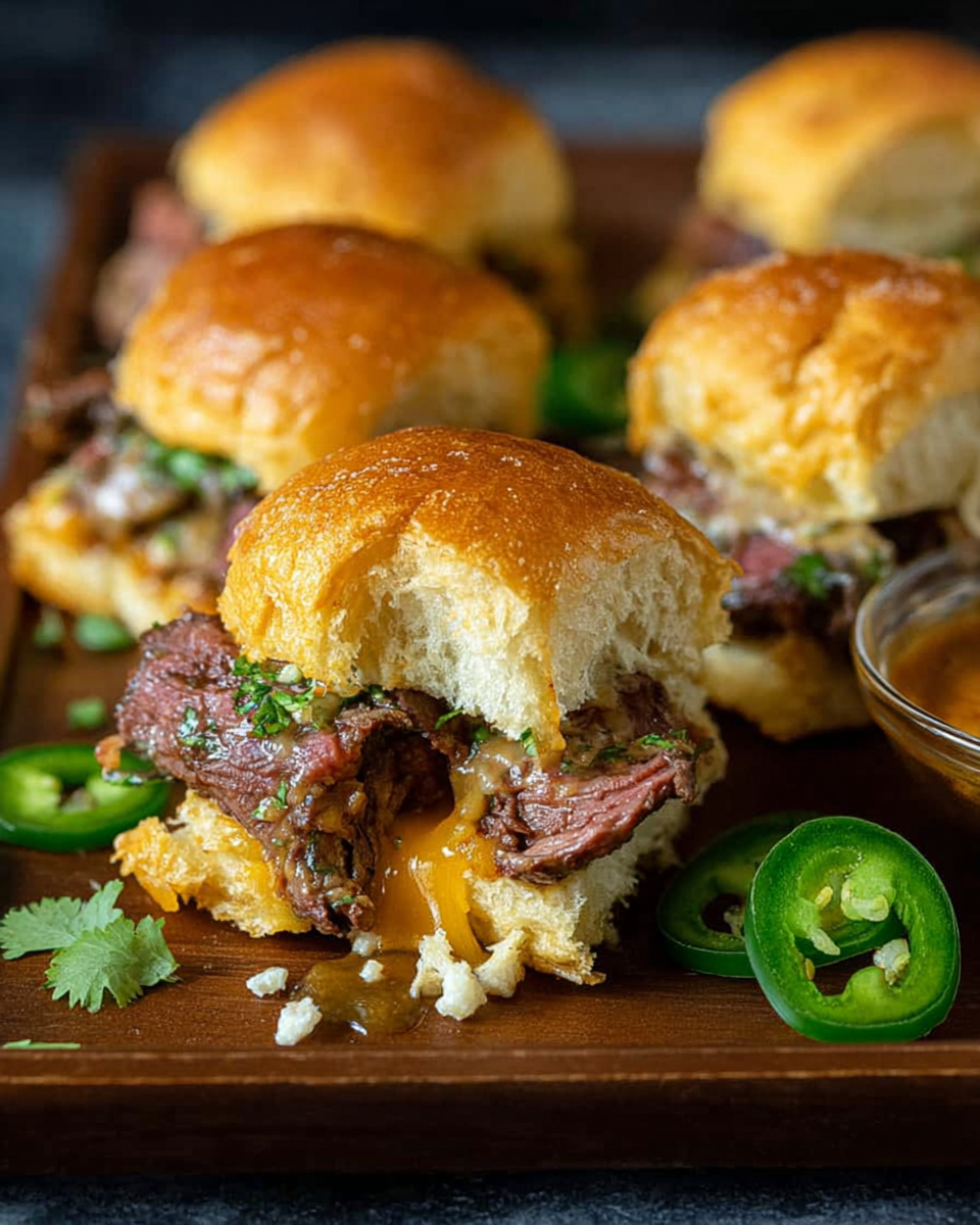 Cowboy Butter Steak Sliders