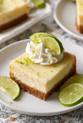 Key Lime Cheesecake Bars