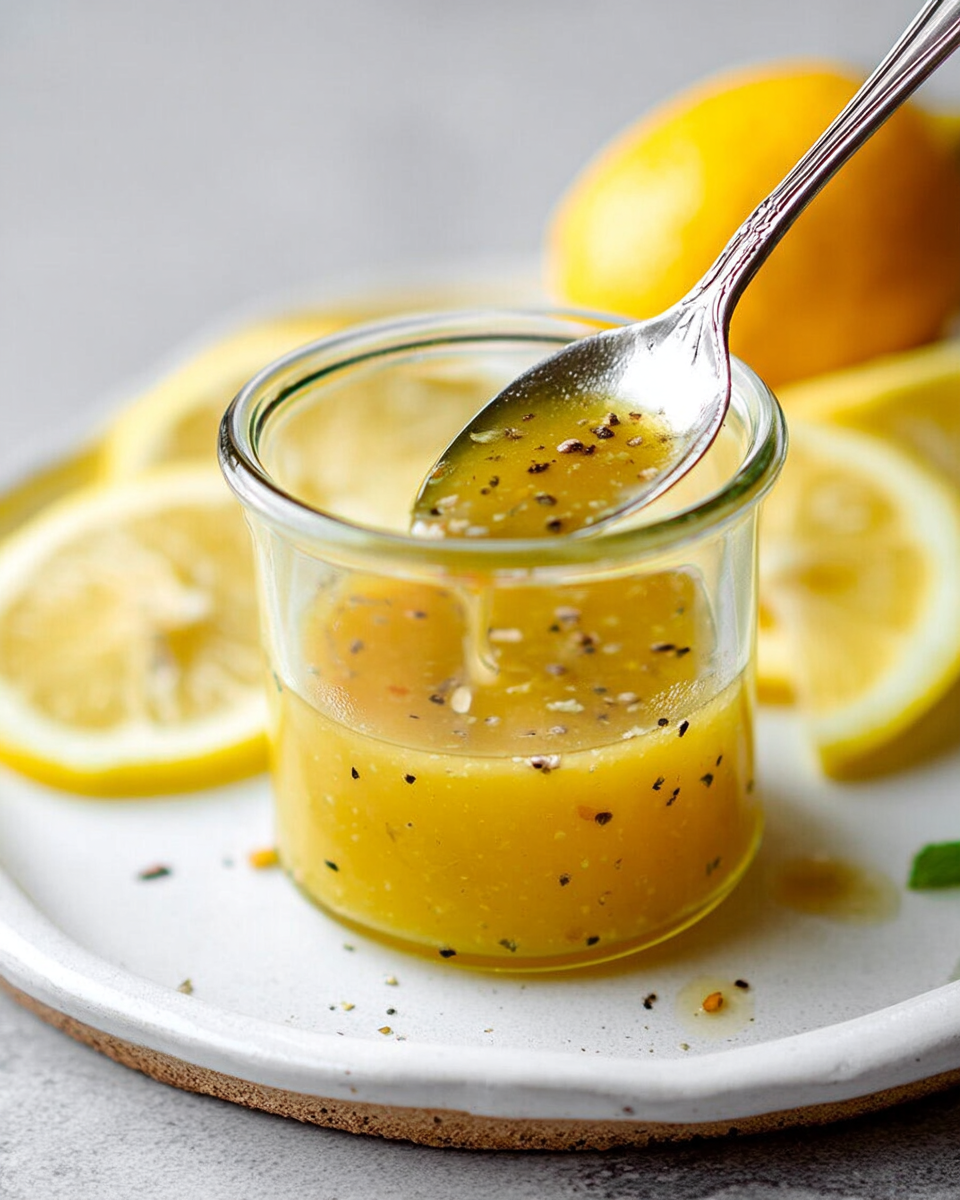 lemon vinaigrette dressing