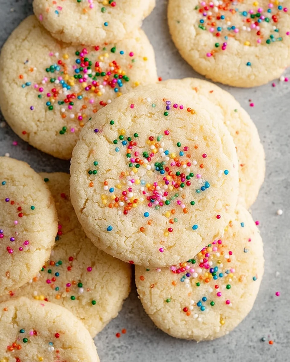 3-Ingredient Easy Sugar Cookies