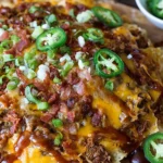 BBQ Bacon Cheeseburger Nachos