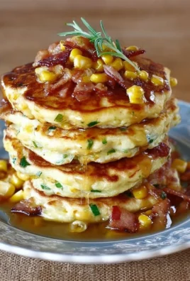 Bacon and Corn Griddle Cakes