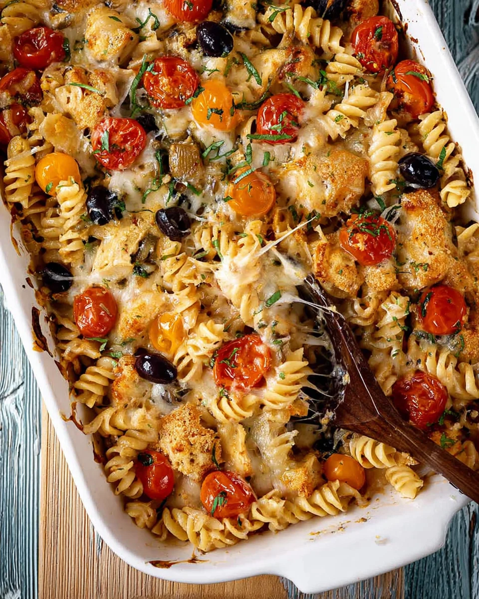 Baked Mediterranean Pasta