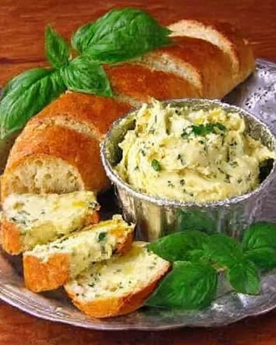 Basil-Garlic Compound Butter