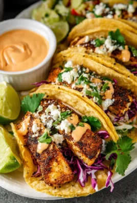 Blackened Fish Tacos
