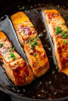 Brown Sugar Glazed Salmon