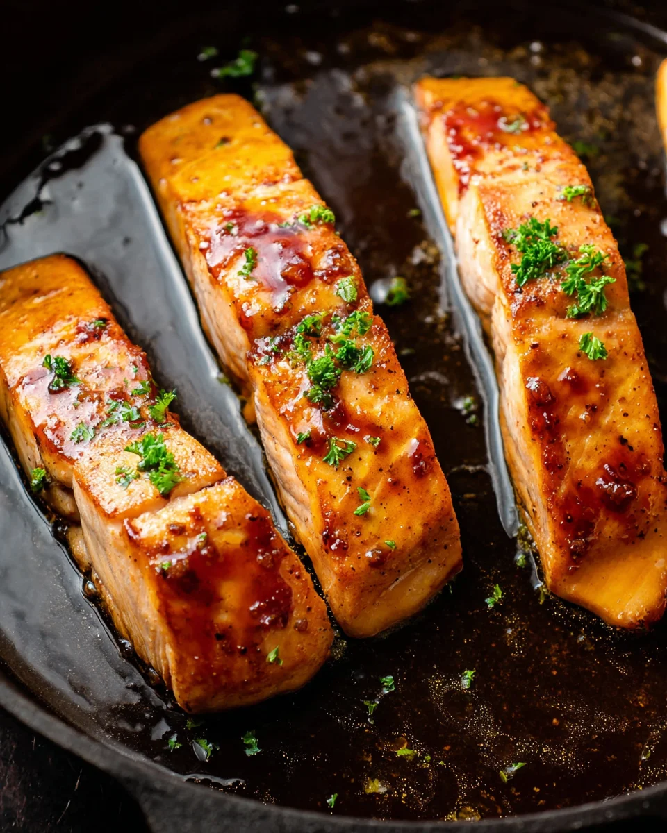 Brown Sugar Glazed Salmon