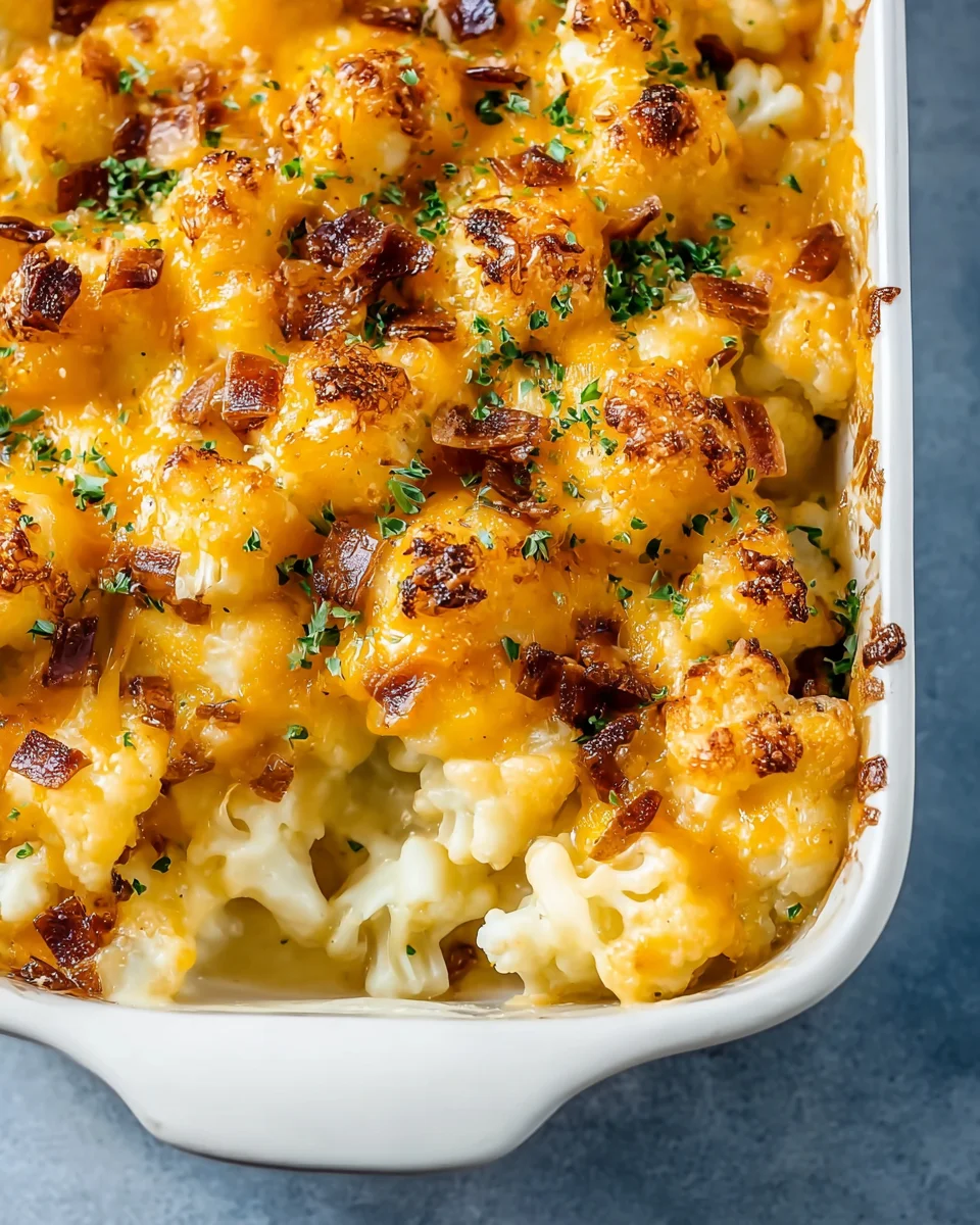 Cheesy Cauliflower Bake