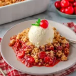 Cherry Crumble
