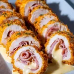 Chicken Cordon Bleu with Cheese Sauce