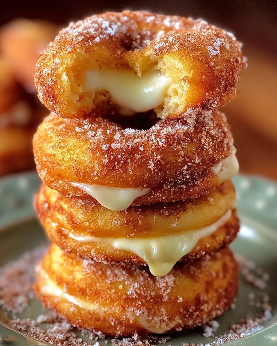 Churro Cheesecake Donut Cookies