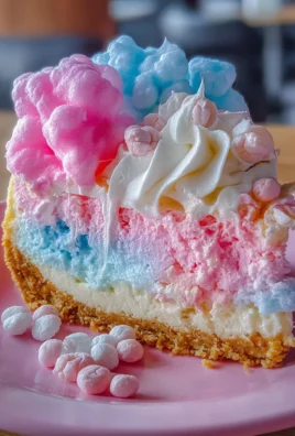 Cotton Candy Cheesecake