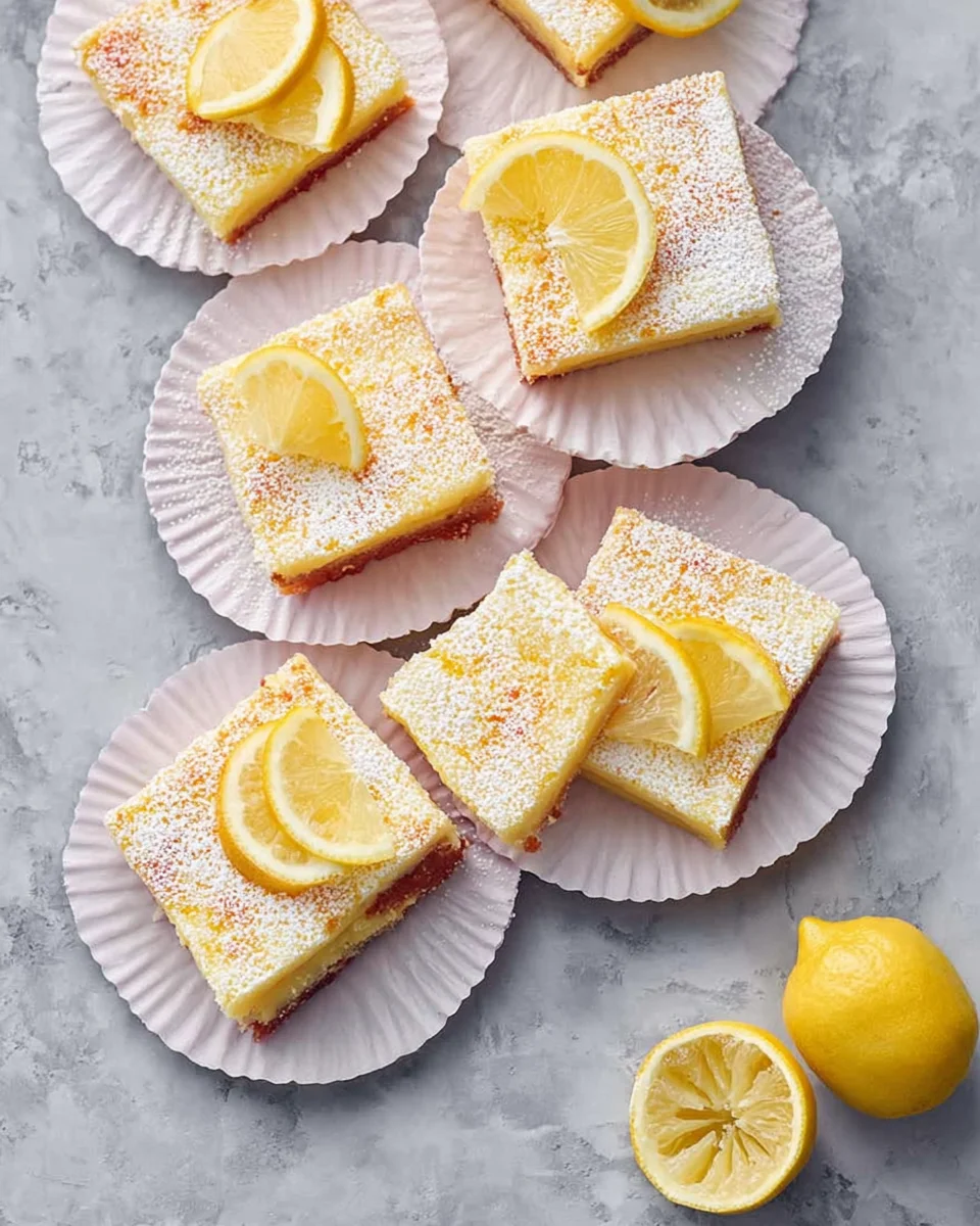 Cream Cheese Lemon Bars