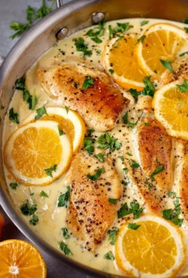 Creamy Lemon Pepper Skillet Chicken