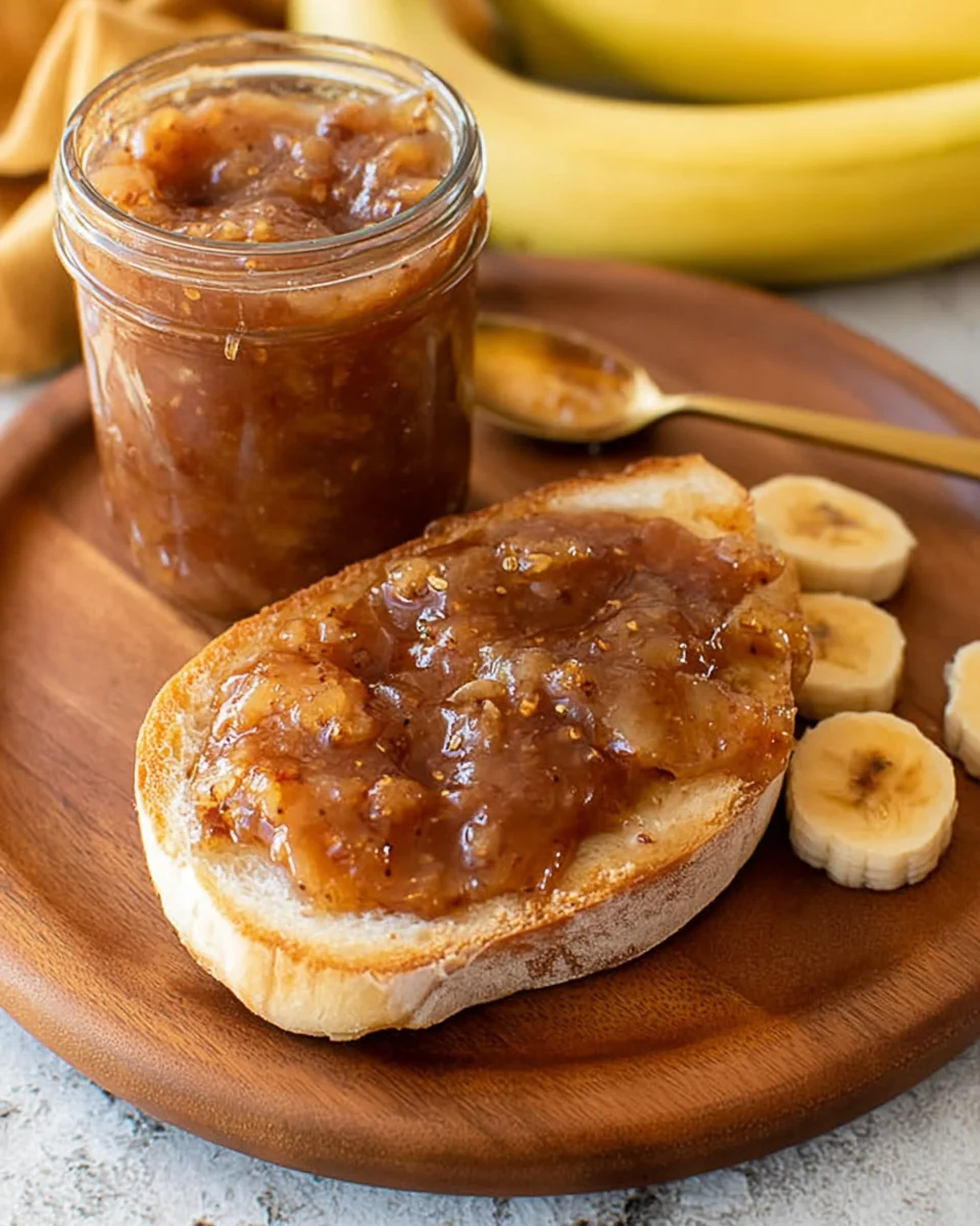 Drunken Monkey Banana Rum Jam