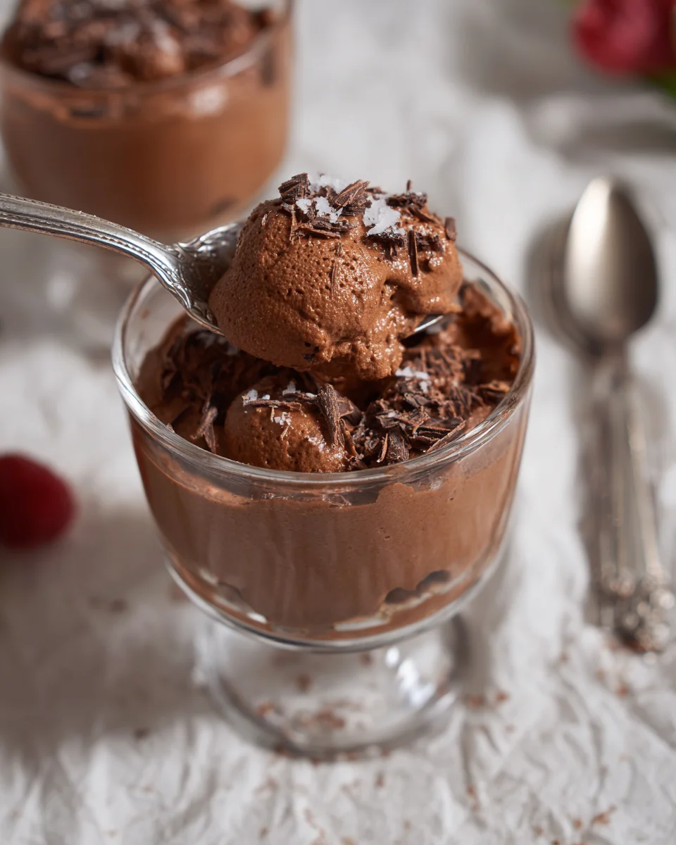 Easy 2-Ingredient Chocolate Mousse