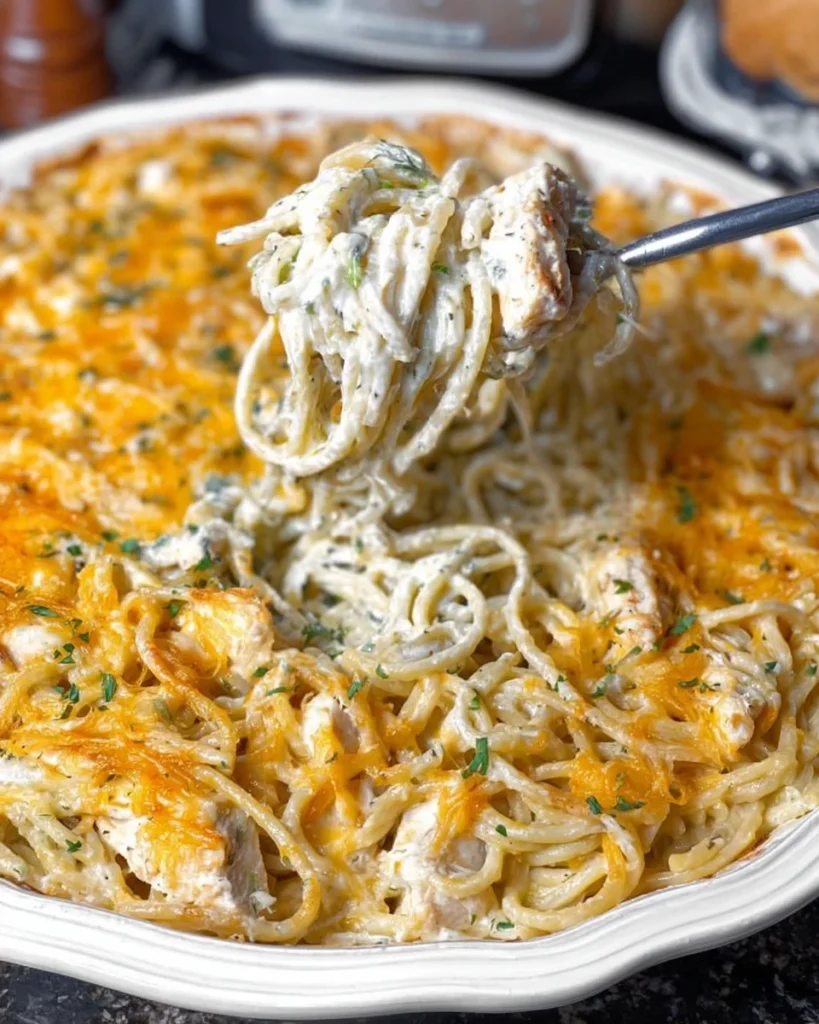 Easy Chicken Tetrazzini Recipe