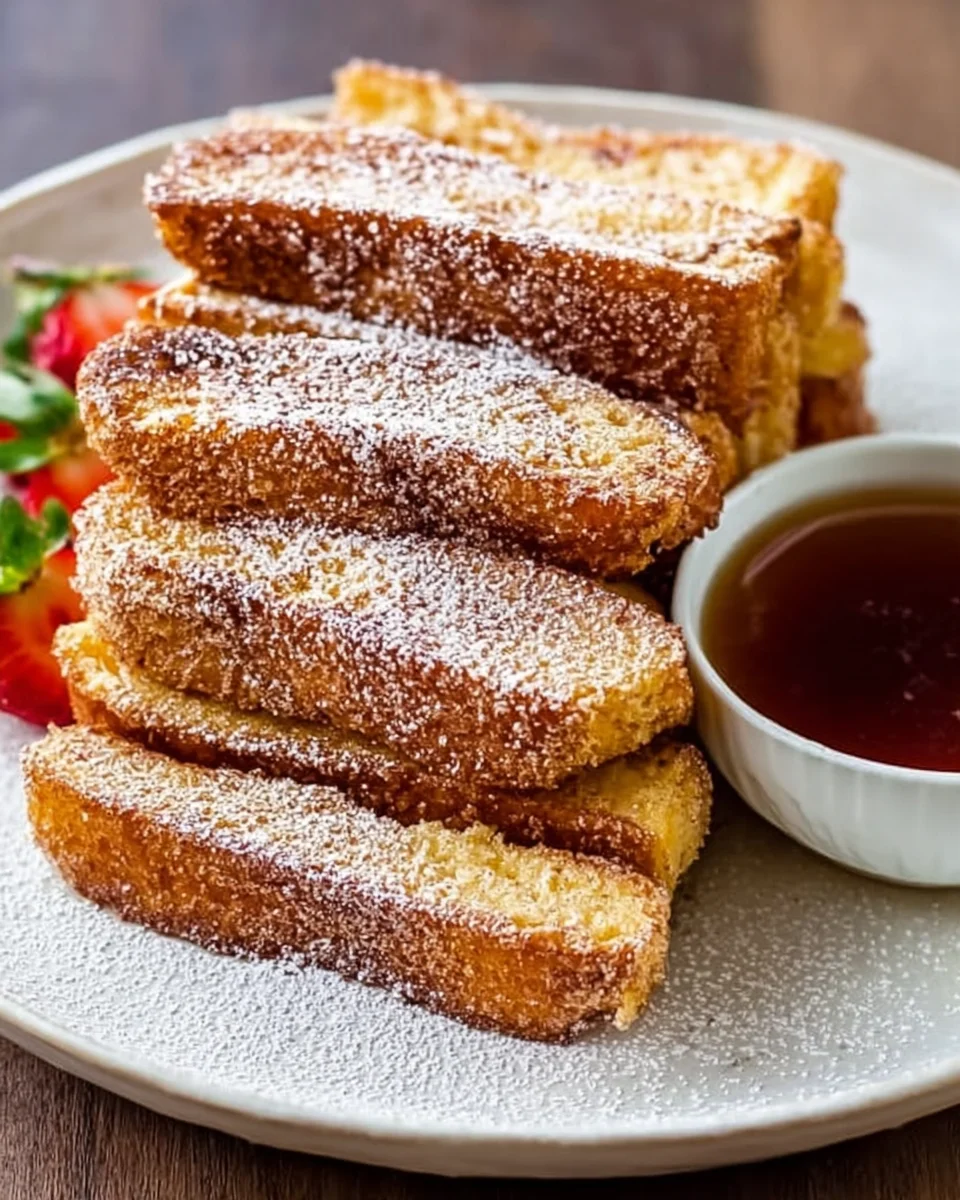 Homemade French Toast Sticks