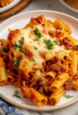 Italian Sausage Baked Ziti