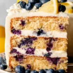Lemon Blueberry Layer Cake