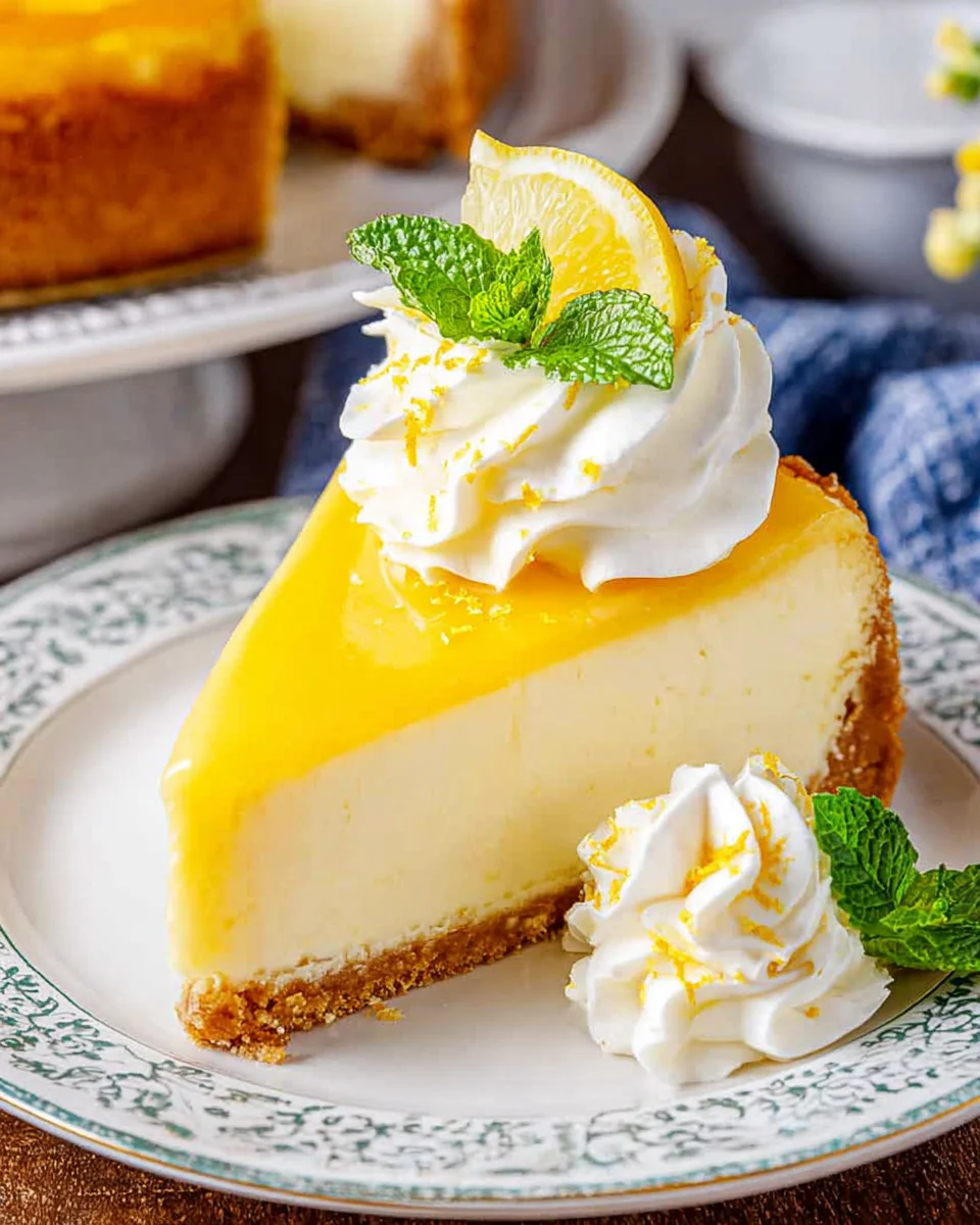 Lemon Cheesecake
