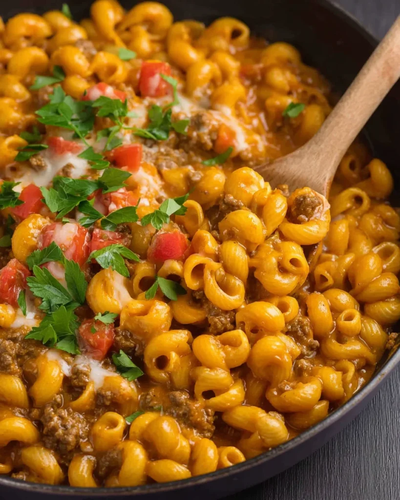 One Pot Taco Pasta Recipe