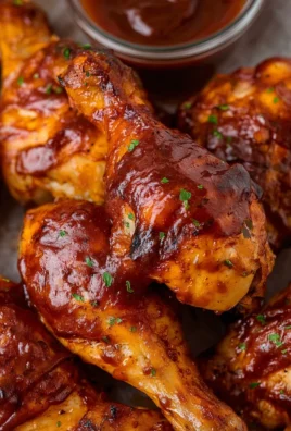 Oven Baked BBQ Chicken Drumsticks