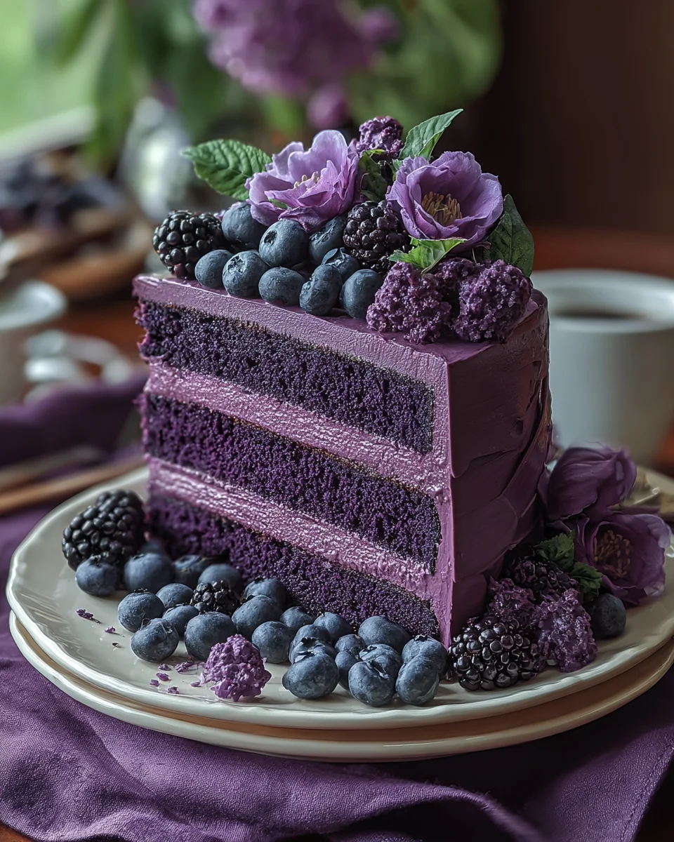 Purple Velvet Cake