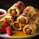 Sausage French Toast Roll-Ups