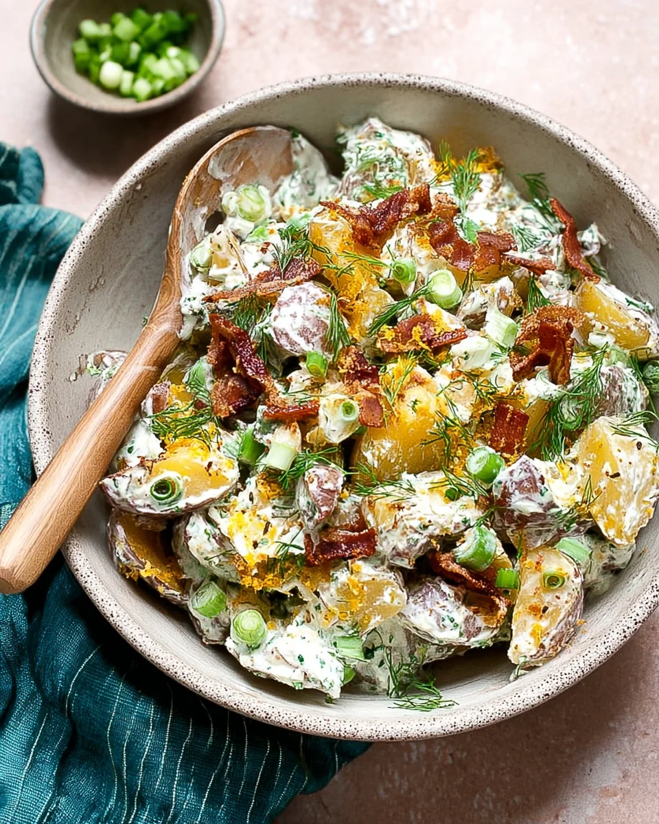 Smashed Potato Salad