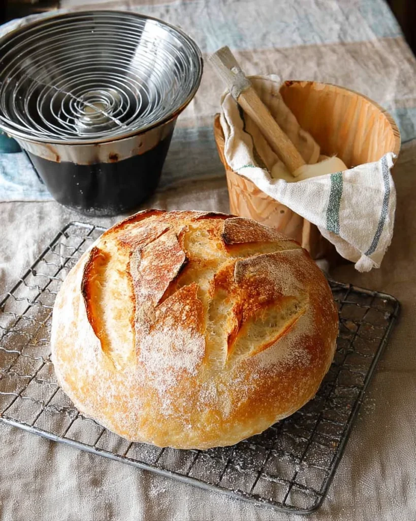 Speedy Same Day Sourdough Bread Recipe