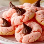 Strawberry Kiss Cookies