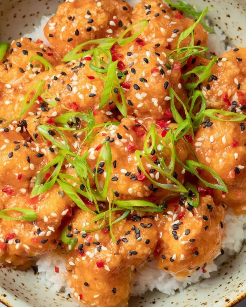 Vegan Bang Bang Cauliflower