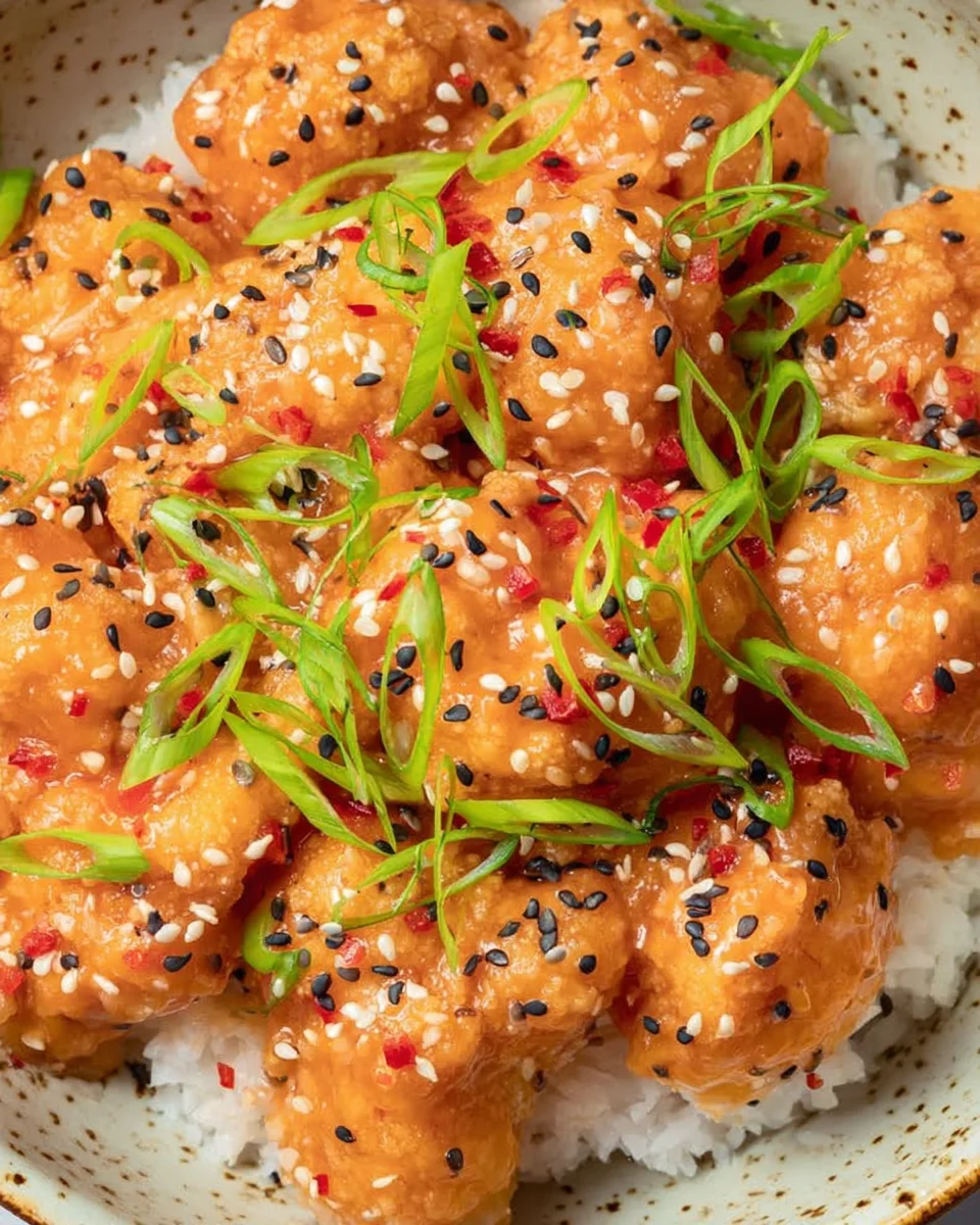 Vegan Bang Bang Cauliflower