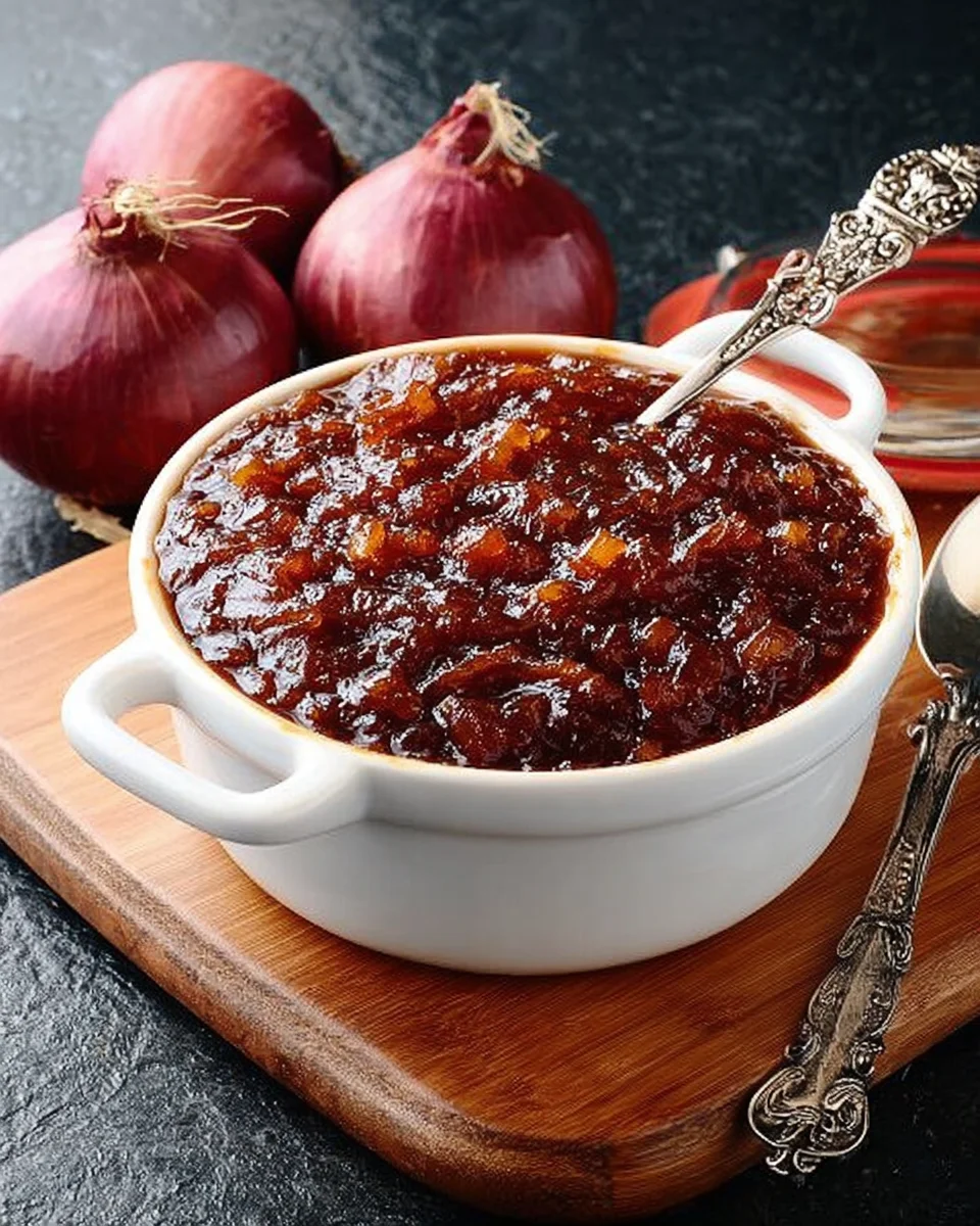spicy sweet onion marmalade